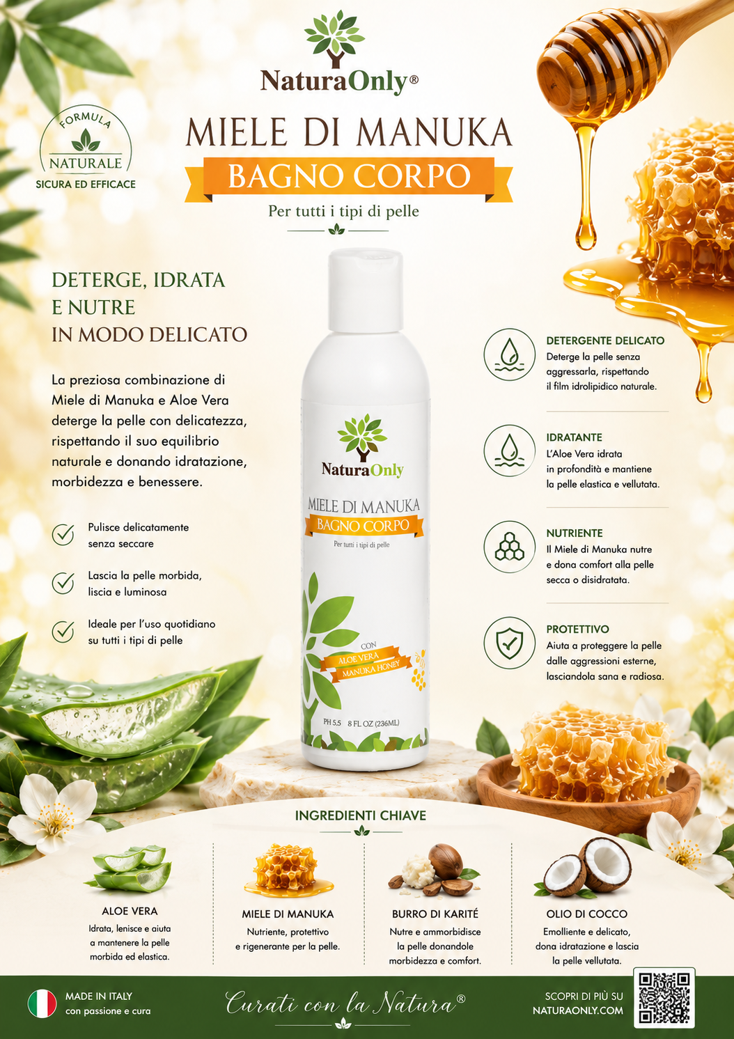 Miele di Manuka Bagno Corpo