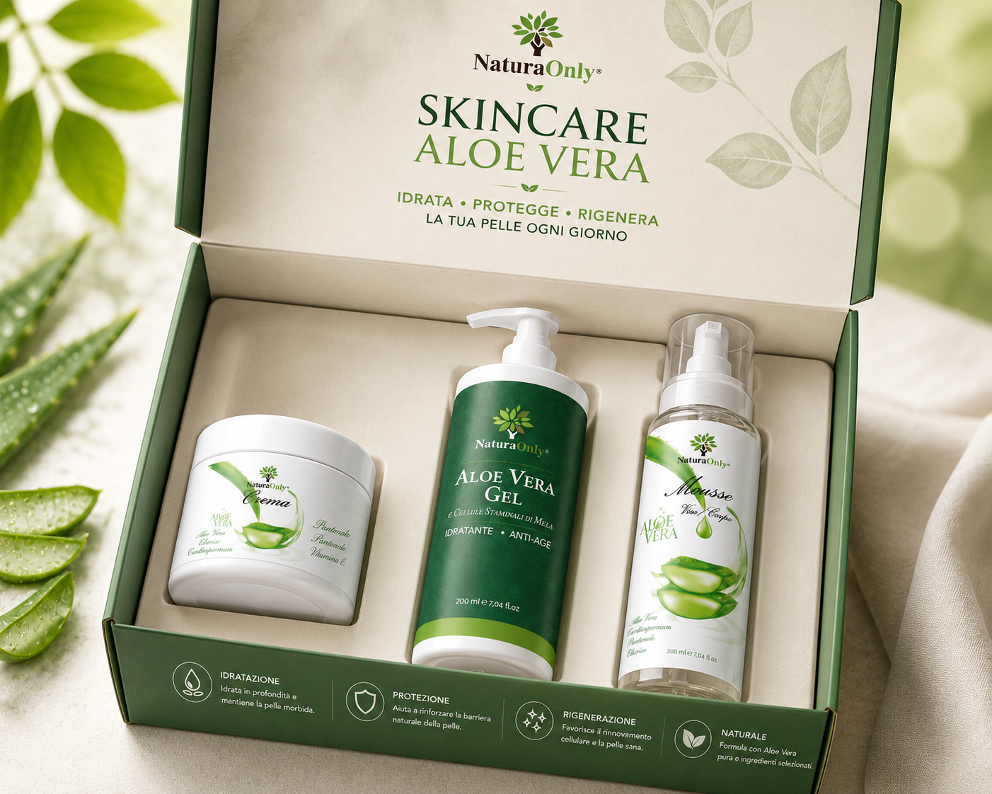 Cuidado de la piel Aloe Vera