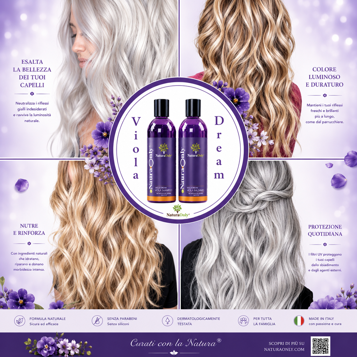 Champú y acondicionador Viola Dream