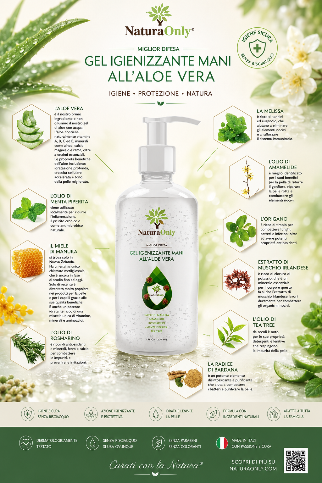 Gel Lava mani all' Aloe Vera