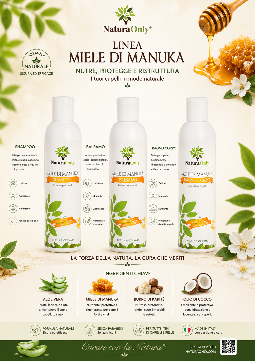 Miele di Manuka Bagno Corpo