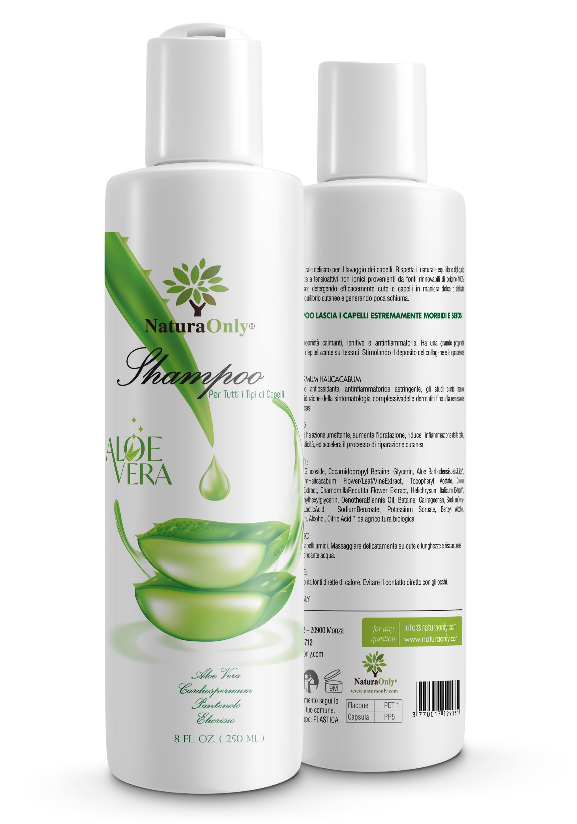 Shampoo Aloe Vera - Natura Only
