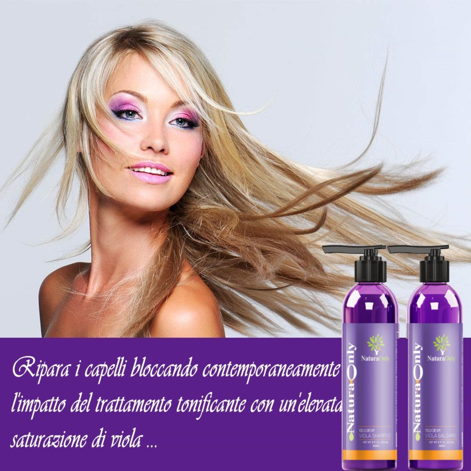 Viola Dream Shampoo & Balsamo - Natura Only