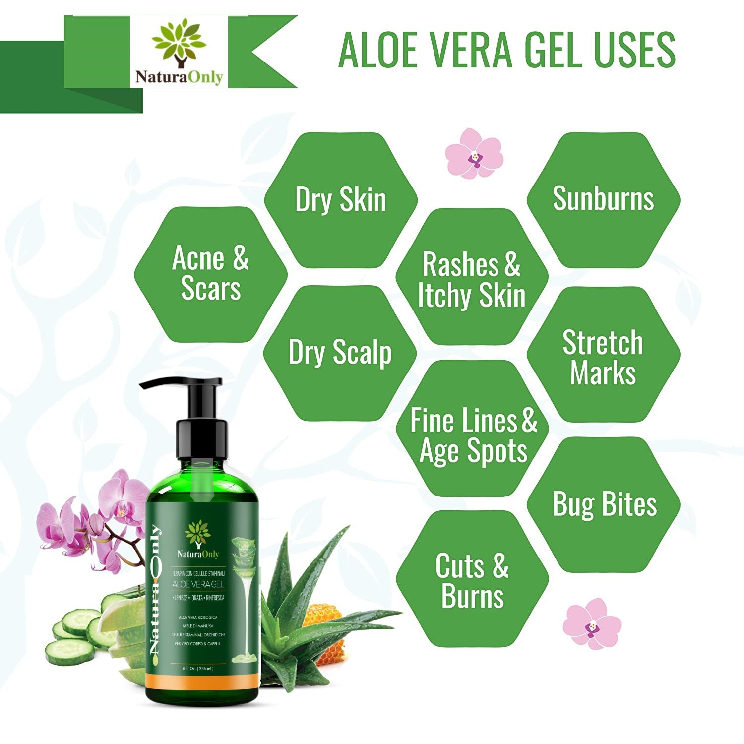 Aloe Vera Gel - Natura Only